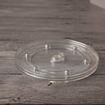thumbnail image 4 of 2 Pcs Plateau Rotatif Rotation 360 Degrés Acrylique Transparent pour Usage Domestique et de Bureau, 4 of 8
