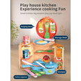 thumbnail image 4 of Juguetes De Cocinas Para Niños Infantil Juego De Simulación COLORES, 4 of 5