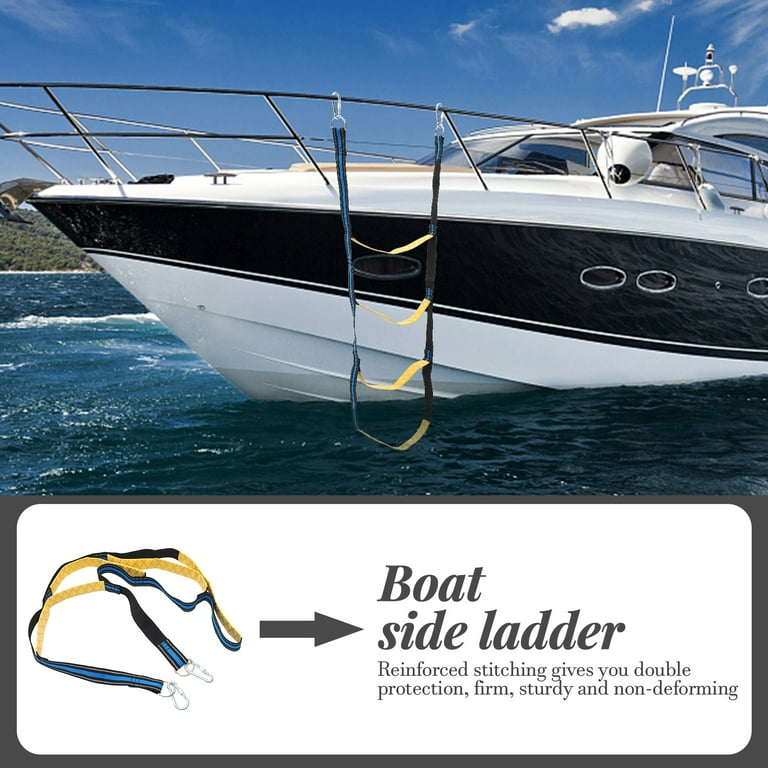 Onaparter Kayak Ladder Portable Sailboat Accessories Supple