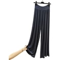 thumbnail image 4 of Qiyinn Women's Solid Color Drawstring Elastic Waist Pants, 4 of 5
