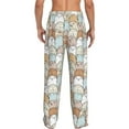 thumbnail image 3 of Xecao Lovely Bear Men's Straight Lounge Pajama Pants: The Ultimate in Comfortable Sleepwear, 3 of 9
