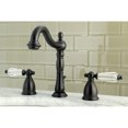 thumbnail image 2 of Kingston Brass KB1975WLL 8 in. Widespread Bathroom Faucet, Oil Rubbed Bronze, 2 of 5