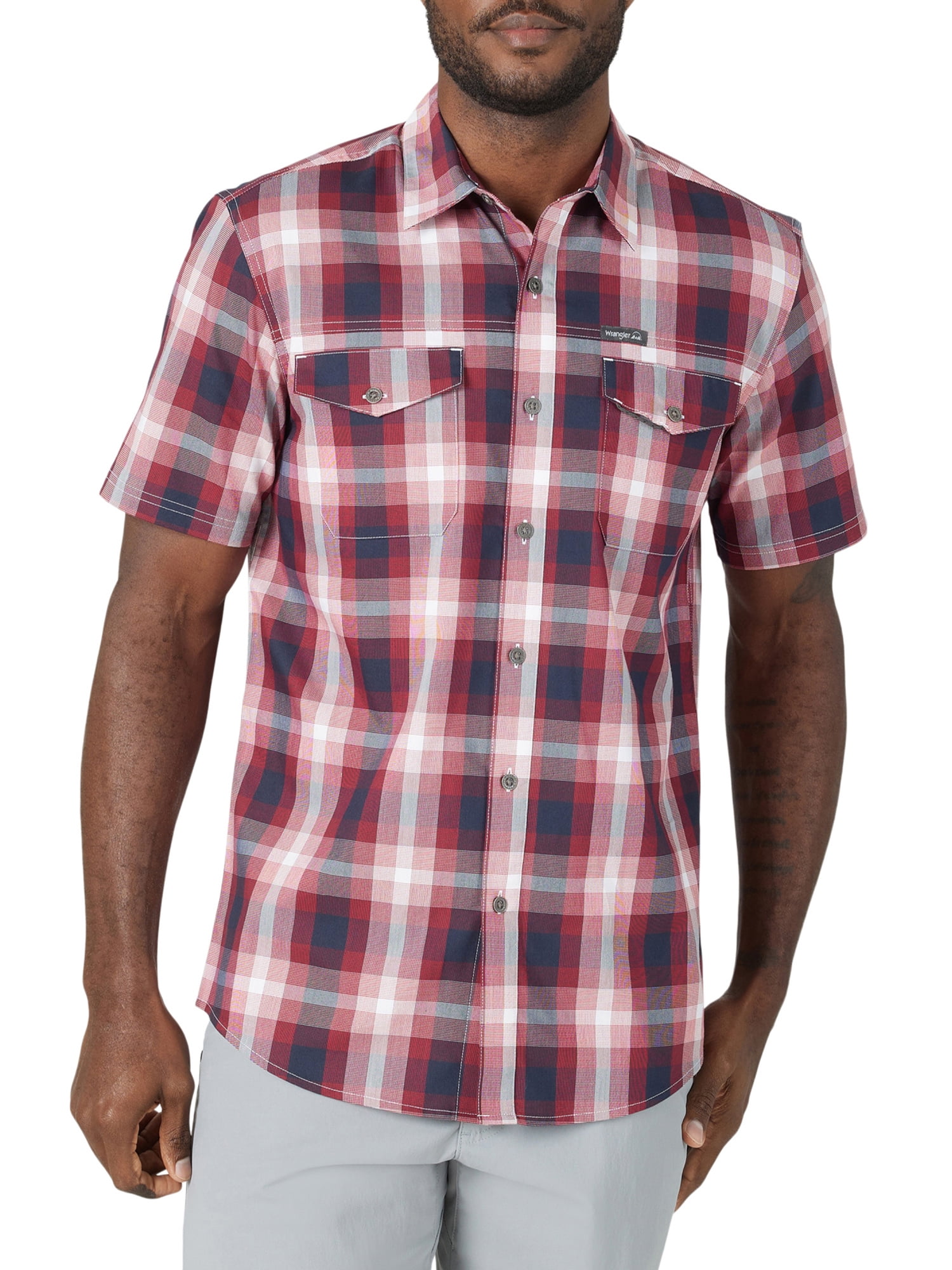 Two Pocket Utility Shirt, Sizes S-5XL 