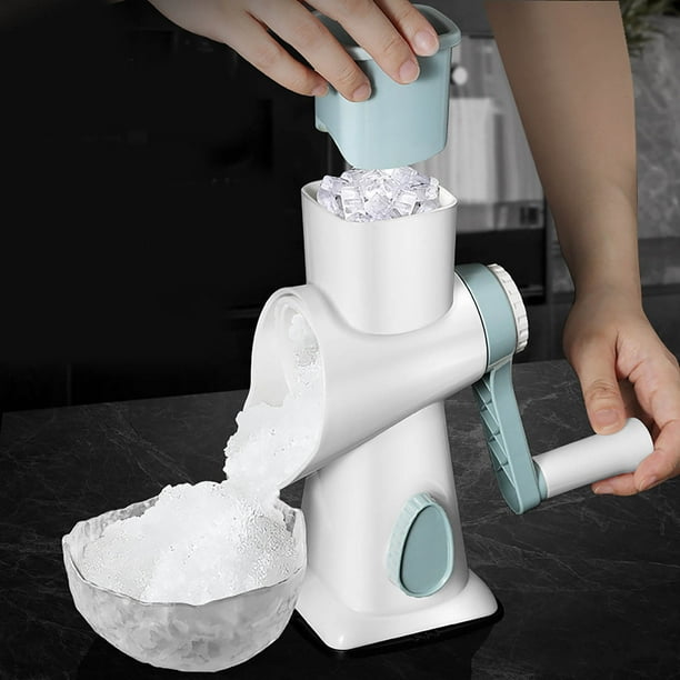 Lijadora de Hielo Raspado, Pequeña Máquina para Romper Hielo para El Hogar, Máquina para Hacer Hielo Mein Mein, Rompehielos
