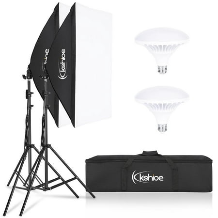 

Ktaxon 2700-5500K Light Control LED Bulbs Photography Light Stand Kit with E27 Socket
