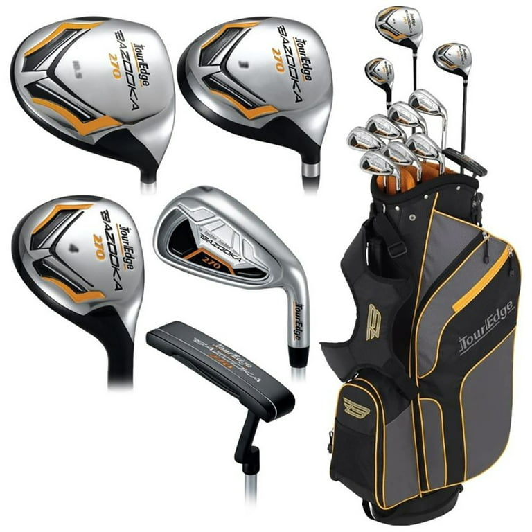 Tour Edge 2020 Men's Bazooka 270 Full Golf Set Blk Grey Yel - Walmart.com