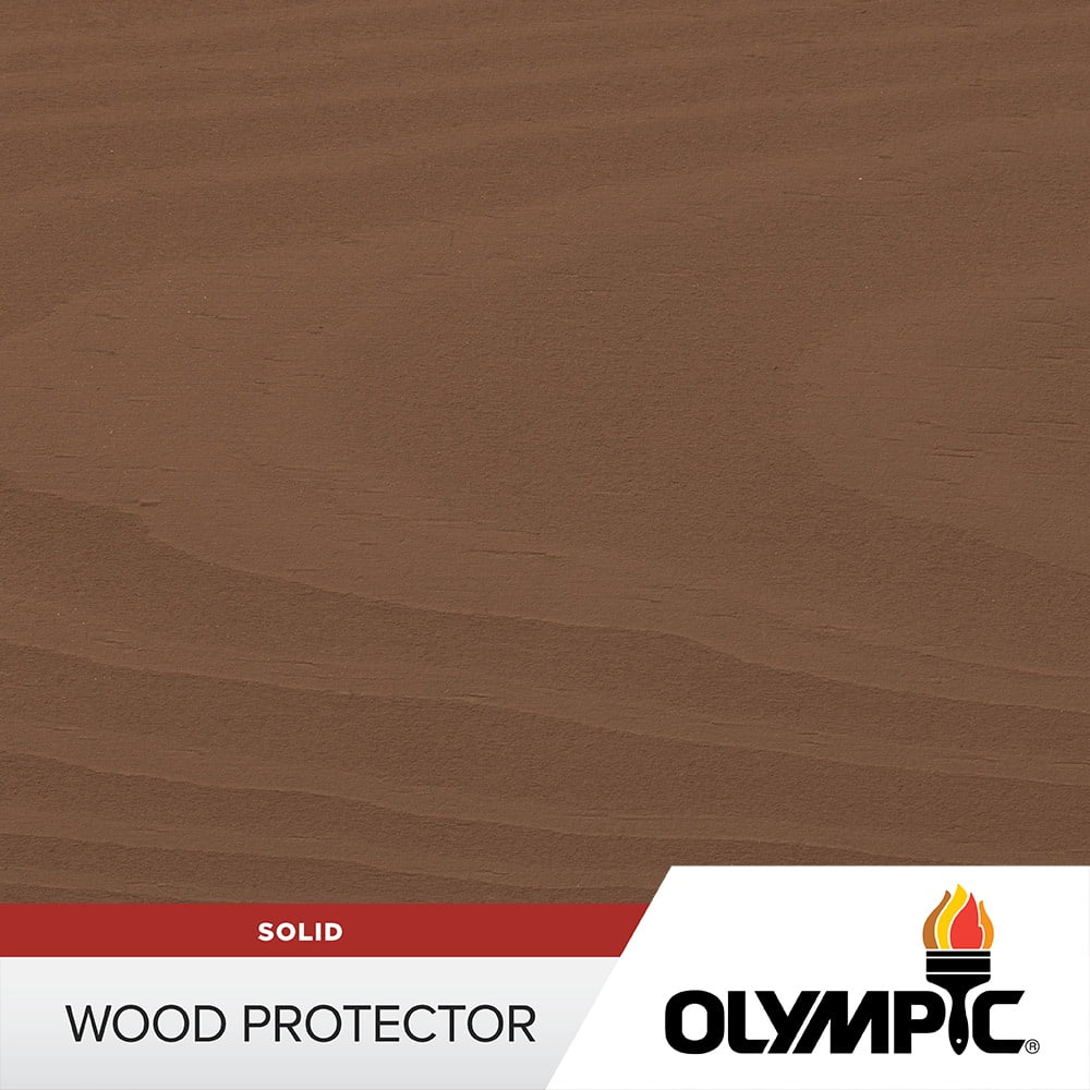 Olympic Wood Protector Exterior Stain Plus Sealant in One, Solid