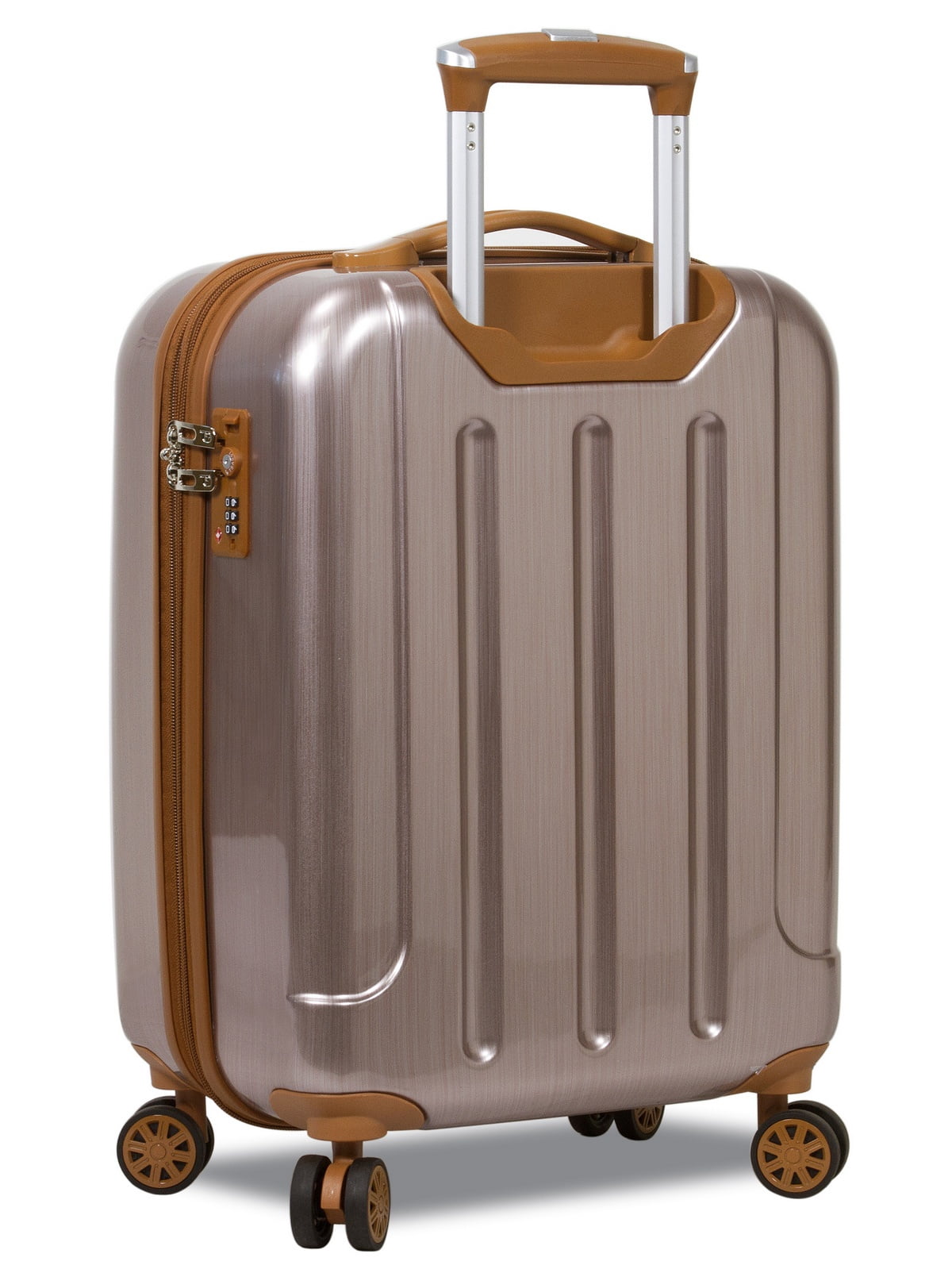 Dejuno Monroe 3-Piece Hardside Spinner TSA Combination Lock
