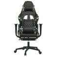 thumbnail image 2 of vidaXL Gaming Chair with Footrest Black and Camouflage Faux Leather, 2 of 8