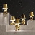 thumbnail image 3 of Thinker - Lamp Collection Creative Little Golden Man Living Room Table Light Home Decoration Gift, 3 of 12