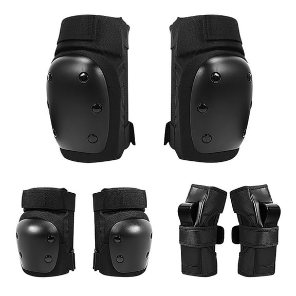 Protective Gear Set for Skateboarding, Roller Skating, Cycling Knee Pads, Elbow Pads, Wrist Guards Adult & Youth
