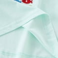 thumbnail image 3 of Boys Short Sleeve T-Shirt - Ocean Embroidery Submarine Graphic Tee, Soft Polyester Play Shirt for Kids, Light Blue,Size 4 T, 3 of 9