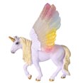 thumbnail image 2 of Cheval Volant Statue Exquis Coloré Beau Travail Cheval Modèle Enfants Jouet, 2 of 9