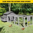 thumbnail image 6 of Aivituvin Chicken Coop Run Extension Rabbit Enclosure Outdoor Duck Playpen 20.73 ft², 6 of 6