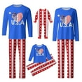 thumbnail image 4 of GPOECD Ensemble de T-Shirts Assortis pour la Famille Col Rond Manches Courtes Tenue Quotidienne Confortable Polyvalente Parent-Enfant Bleu,m, 4 of 4
