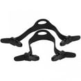 thumbnail image 1 of 1 Paire de Sangles de Plongée Réglables, Sangles de Fixation en Caoutchouc, Accessoire de Natation Noir m, 1 of 6