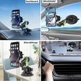 thumbnail image 2 of Universal Ball Head Arm Car Phone Mount, 360 Rotating Ball Joint for Adjustable Viewing Angles, Compatible with Most Smartphones and Case Models, 2 of 6