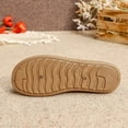 thumbnail image 5 of Samdudou Slip On Shoes for Women Closed Toe Breathable Woven Knit Flats Adjustable Instep Strap Round Toe Casual Outdoor Walking Footwear for Everyday Errands, 5 of 9