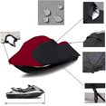 thumbnail image 2 of EPOTOOR Watercraft Jet Ski Cover Burgundy / Black Replacement for Watercraft Jetski Stand - Up, 2 of 7