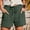 Army Green, variant on JJHGVB Shorts for Women Linen Shorts Athletic Shorts High Waist Straight Leg Sport Casual Loose Shorts With Pockets Cotton Shorts Womens Shorts Casual Blue 2XL