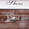 thumbnail image 6 of vidaXL Shoe Cabinet Hidden Shoe Storage Organizer with Flip Drawers Solid Wood, 6 of 16