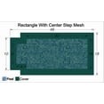 thumbnail image 3 of 16' x 40' Rectangle with 4' x 8' Center End Step Loop-Loc II Super Mesh In-Ground Pool Safety Cover, 3 of 4