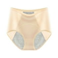 thumbnail image 4 of High Waist Menstrual Panties for Women - Leakproof Breathable Cotton Briefs, Full Coverage Underwear, 4 of 4