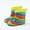 Yellow, variant on Rain Boots Toddler Girl Cute Cartoon Printed Rubber Boots Kids Girls' Boots for Kids