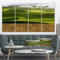 thumbnail image 1 of Golf Course with Wooden Path - Landscape Canvas Art Print, 1 of 4
