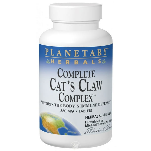 Complete Cat's Claw Complex 90 Tabs by Herbals, Pack of 2