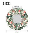 thumbnail image 3 of Palm Trees and Tropical Shower Cap, Reusable Bath Hair Hat for all Hair Lengths Hair Cover with Elastic Band Double Waterproof Layers Bathing Hat, 3 of 5