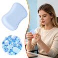 thumbnail image 2 of Crunchy Soap Squishy Toy, Blue Bar Soap Stress Ball, Bead Filled Realistic Soap, Soft Sensory Fidget Toy, Kawaii Stress Relief, for Kids Adults, Anxiety Relief, Desk Decor, Party Favor, Gift, 2 of 7
