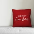 thumbnail image 3 of Creative Products Merry Christmas 16x16 Spun Poly Pillow, 3 of 3