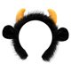 thumbnail image 2 of Conjunto de disfraces de Halloween, suministros para fiestas, accesorios de animales para cosplay, disfraces Banda para el pelo negra, 2 of 9