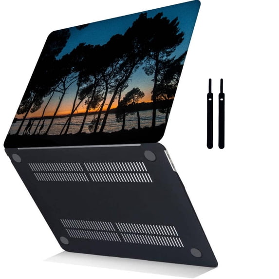 Hard Case Shell Cover Compatible with MacBook Pro 16 inchs( XDR Display & Touch ID, 2020-2019) Cable Tie Model A2141, Type C Red series 0459