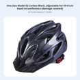 thumbnail image 2 of Abbraccia Casco de ciclismo ligero y transpirable, ajuste regulable, 2 of 6
