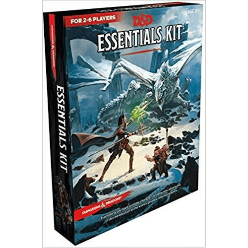 Dungeons & Dragons Essentials Kit Board Games with Adventure Book, Multicolor