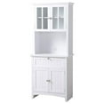 thumbnail image 7 of American Furniture Classics OS Home & Office Wooden Buffet and Hutch, White, 7 of 7