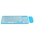 thumbnail image 4 of Teclado y ratón inalámbricos NikouMX Conjunto de teclado y mouse inalámbricos color rosa, 4 of 8