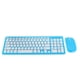 thumbnail image 4 of Teclado y ratón inalámbricos NikouMX Conjunto de teclado y mouse inalámbricos color rosa, 4 of 8
