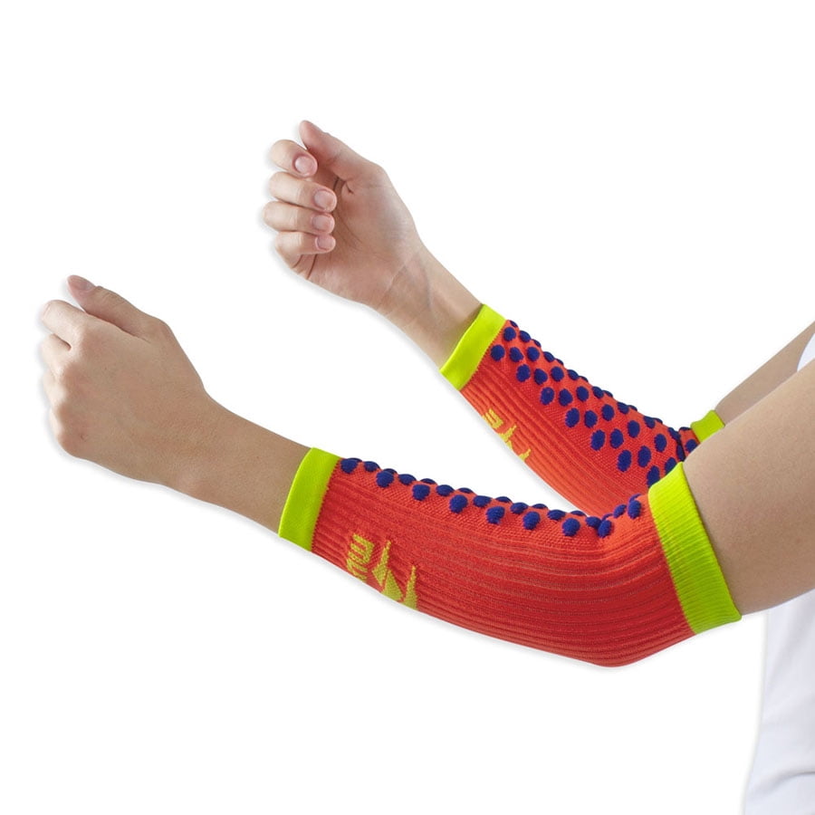 Muvin Elite Volleyball Arm Sleeves with Impact Absorbing Padded Spheres