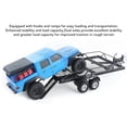 thumbnail image 3 of Kit De Remolque De Plataforma RC, Resistente, Estabilidad Mejorada, Alta Capacidad De Carga, Remolque De Plataforma RC, Transporte Sin Costuras Con Rampa Para Orugas RC, 3 of 7