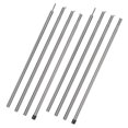 thumbnail image 1 of Titanium Alloy & Rubber Camping Canopy Poles Set - 2 Top, 4 Middle, 2 Bottom Rods Included, 16mm Diameter, 1.8m Height Option, Lightweight 536-655g for Outdoor Shelters and Tents, 1 of 6
