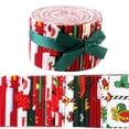 thumbnail image 1 of Jelly Roll Fabric, Pre-Cut Jelly Roll Fabric Strips For Quilting, Jelly Rolls For Quilting, Jelly Rolls For Quilting Clearance, Fabric Jelly Rolls With Different Patterns, 1 of 1