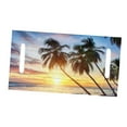thumbnail image 4 of Cubierta de carrito de golf impreso de coco cubierta asiento de aislamiento transpirable Atardecer, 4 of 8