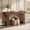 Dark Brown, variant on Fnova 63" Long Console Table, 2-Tier Wooden Narrow Rectangular Sofa Table Behind Couch, Farmhouse Entryway Table for Entrance, Hallway, Living Room