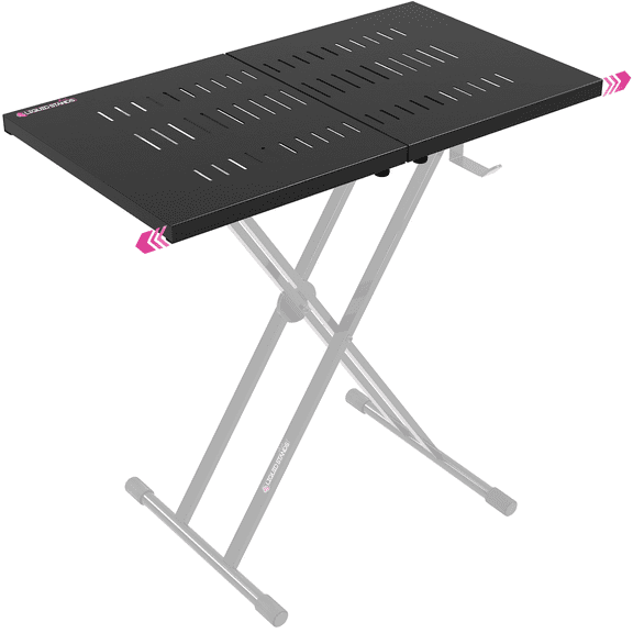 Liquid Stands Utility Table Top Only - For X Style Keyboard Stands and Z Style Piano, DJ Table Stand