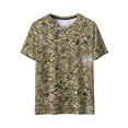 thumbnail image 3 of Unisex Hunting Camouflage Shirt Lightweight Crewneck Short Sleeve T Shirts Casual Workout Athletic Pullover, 3 of 7