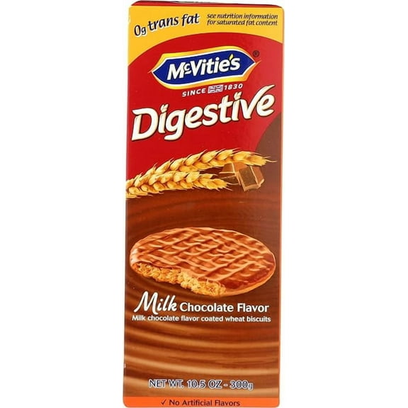 Mcvities Cracker Digestive Milk, 10.5 oz