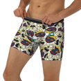 thumbnail image 2 of Sigee Happy Skeleton for Men's Boxer Briefs,Moisture Wicking and Breathable XX-Large, 2 of 9